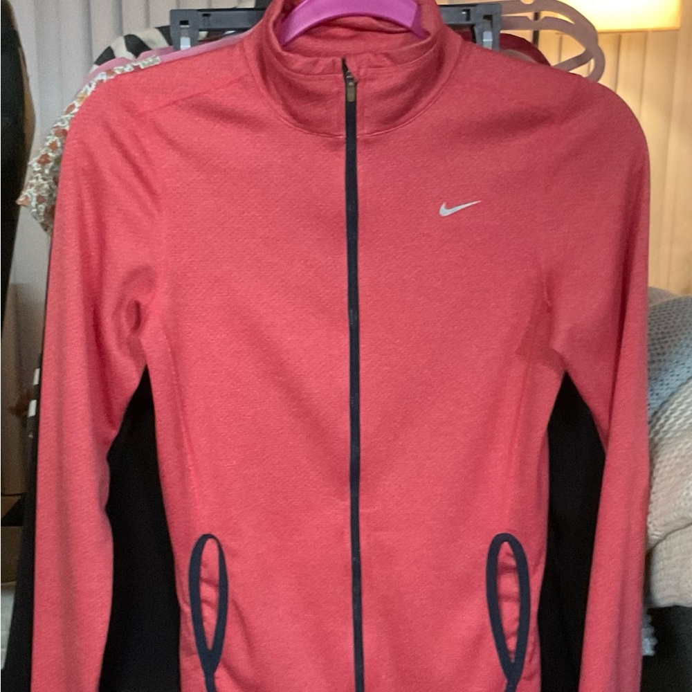 Nike Dri-FIT Women’s Stay Cool Training Running Yoga Zip Jacket Pink